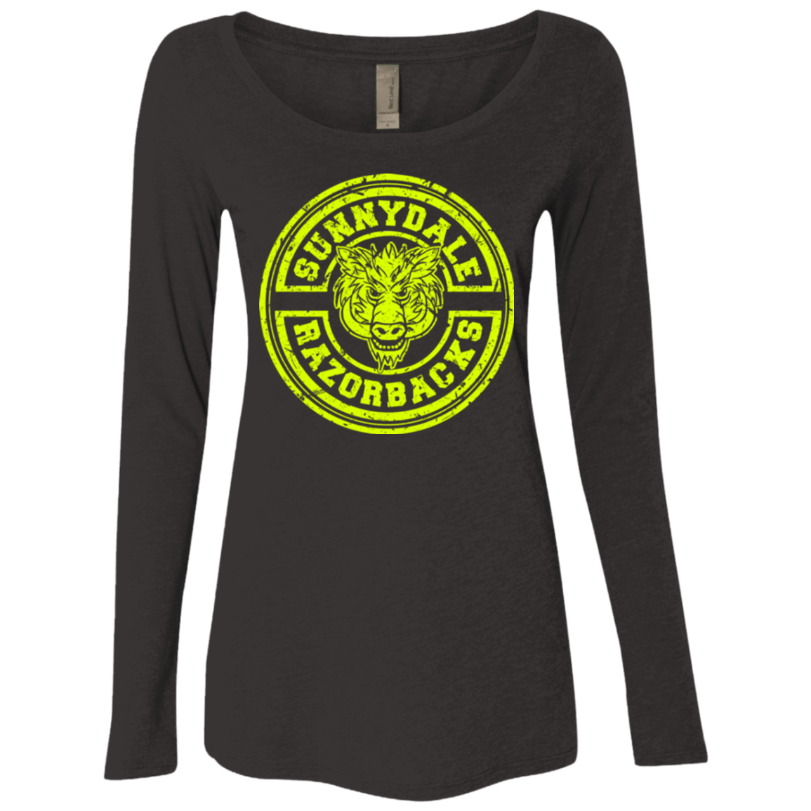 T-Shirts Vintage Black / Small Sunnydale razorbacks Women's Triblend Long Sleeve Shirt