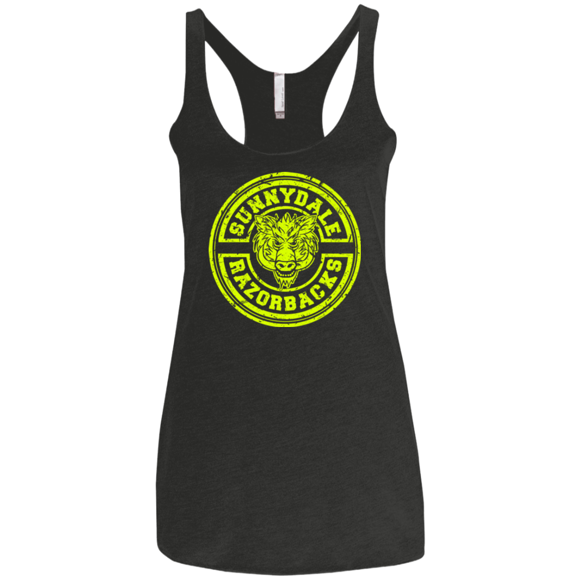 T-Shirts Vintage Black / X-Small Sunnydale razorbacks Women's Triblend Racerback Tank