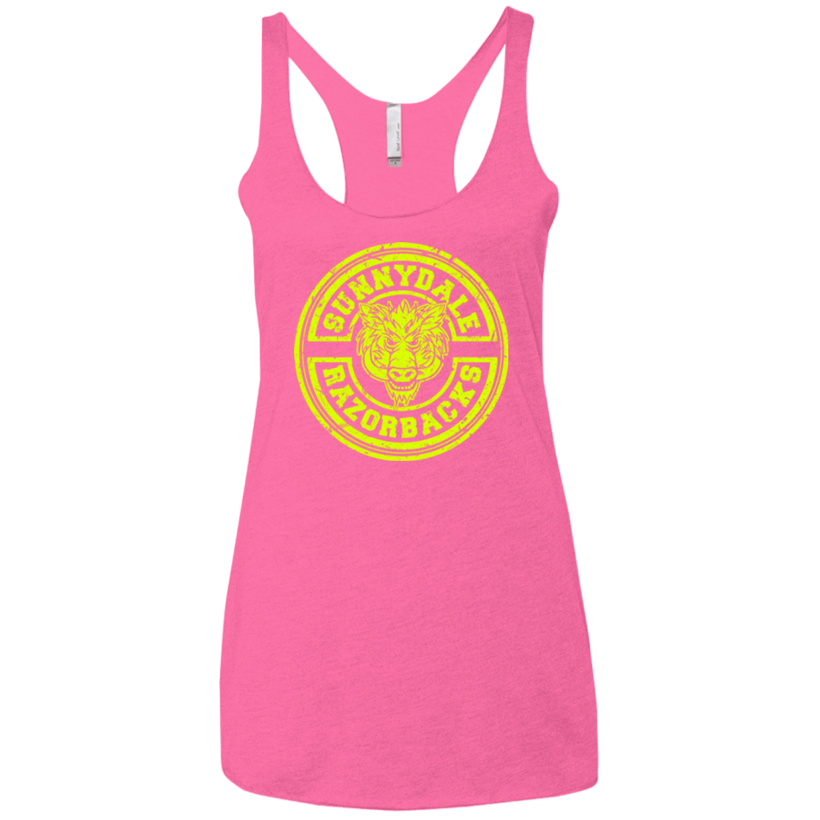 T-Shirts Vintage Pink / X-Small Sunnydale razorbacks Women's Triblend Racerback Tank