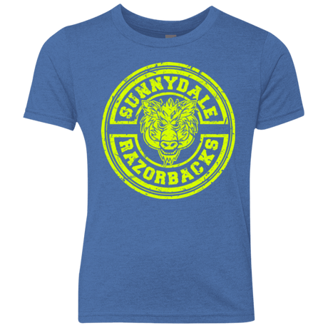 T-Shirts Vintage Royal / YXS Sunnydale razorbacks Youth Triblend T-Shirt