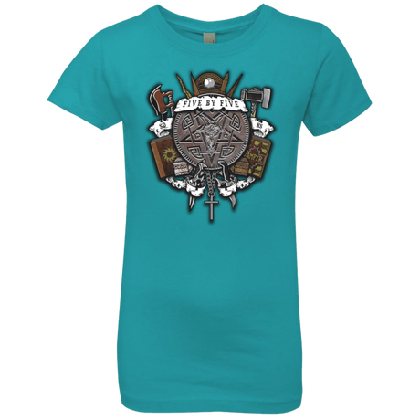 T-Shirts Tahiti Blue / YXS Sunnydale Slaying Girls Premium T-Shirt