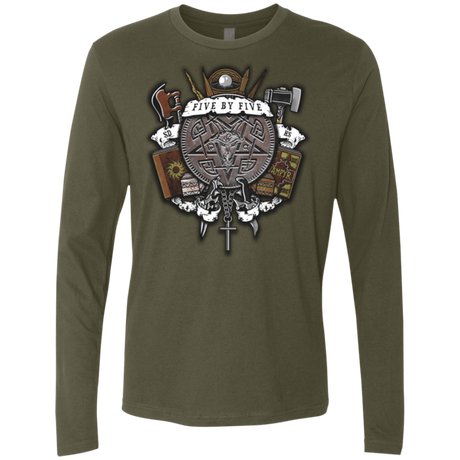 T-Shirts Military Green / Small Sunnydale Slaying Men's Premium Long Sleeve