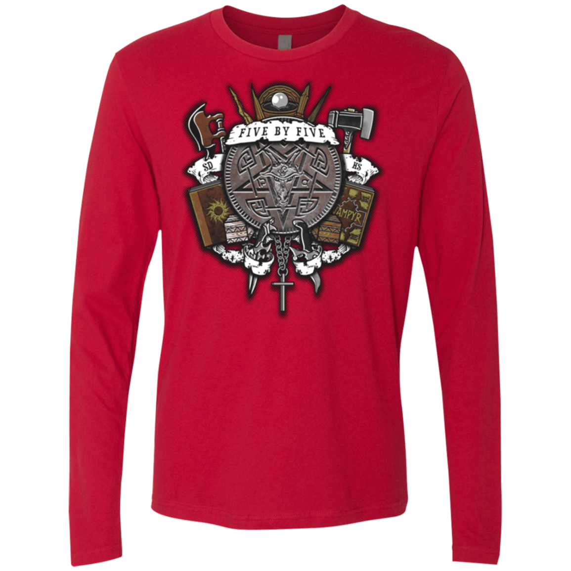 T-Shirts Red / Small Sunnydale Slaying Men's Premium Long Sleeve