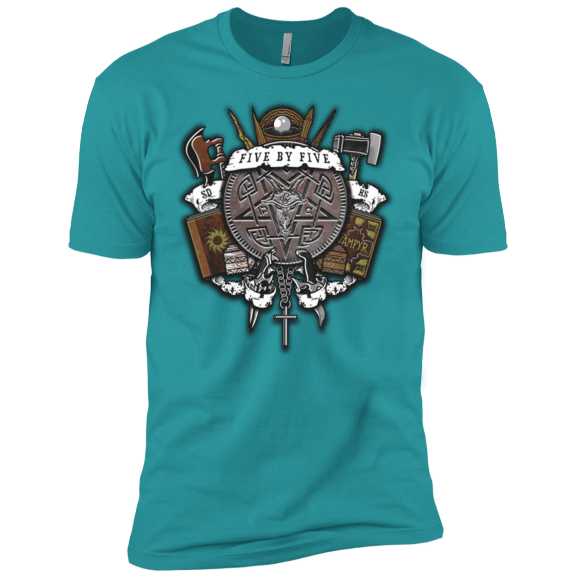 T-Shirts Tahiti Blue / X-Small Sunnydale Slaying Men's Premium T-Shirt