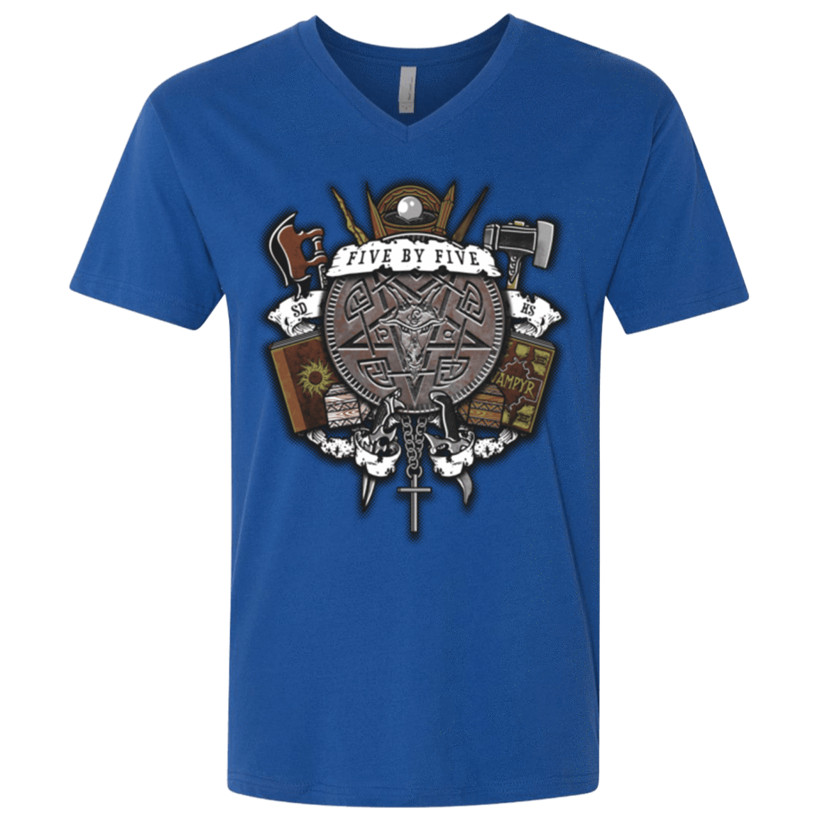 T-Shirts Royal / X-Small Sunnydale Slaying Men's Premium V-Neck