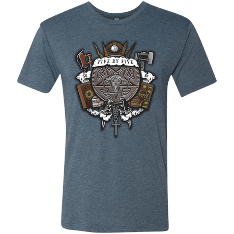 T-Shirts Indigo / Small Sunnydale Slaying Men's Triblend T-Shirt