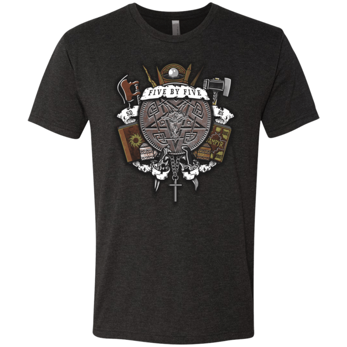 T-Shirts Vintage Black / Small Sunnydale Slaying Men's Triblend T-Shirt