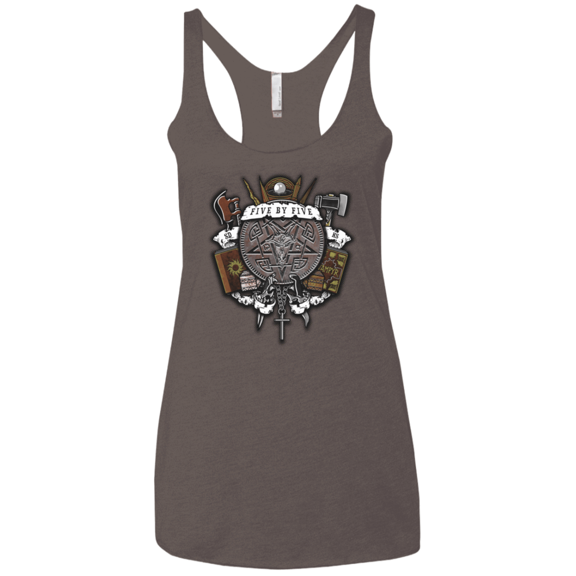 T-Shirts Macchiato / X-Small Sunnydale Slaying Women's Triblend Racerback Tank