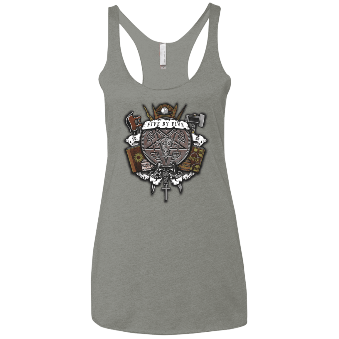 T-Shirts Venetian Grey / X-Small Sunnydale Slaying Women's Triblend Racerback Tank