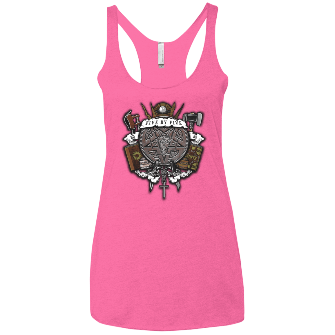 T-Shirts Vintage Pink / X-Small Sunnydale Slaying Women's Triblend Racerback Tank