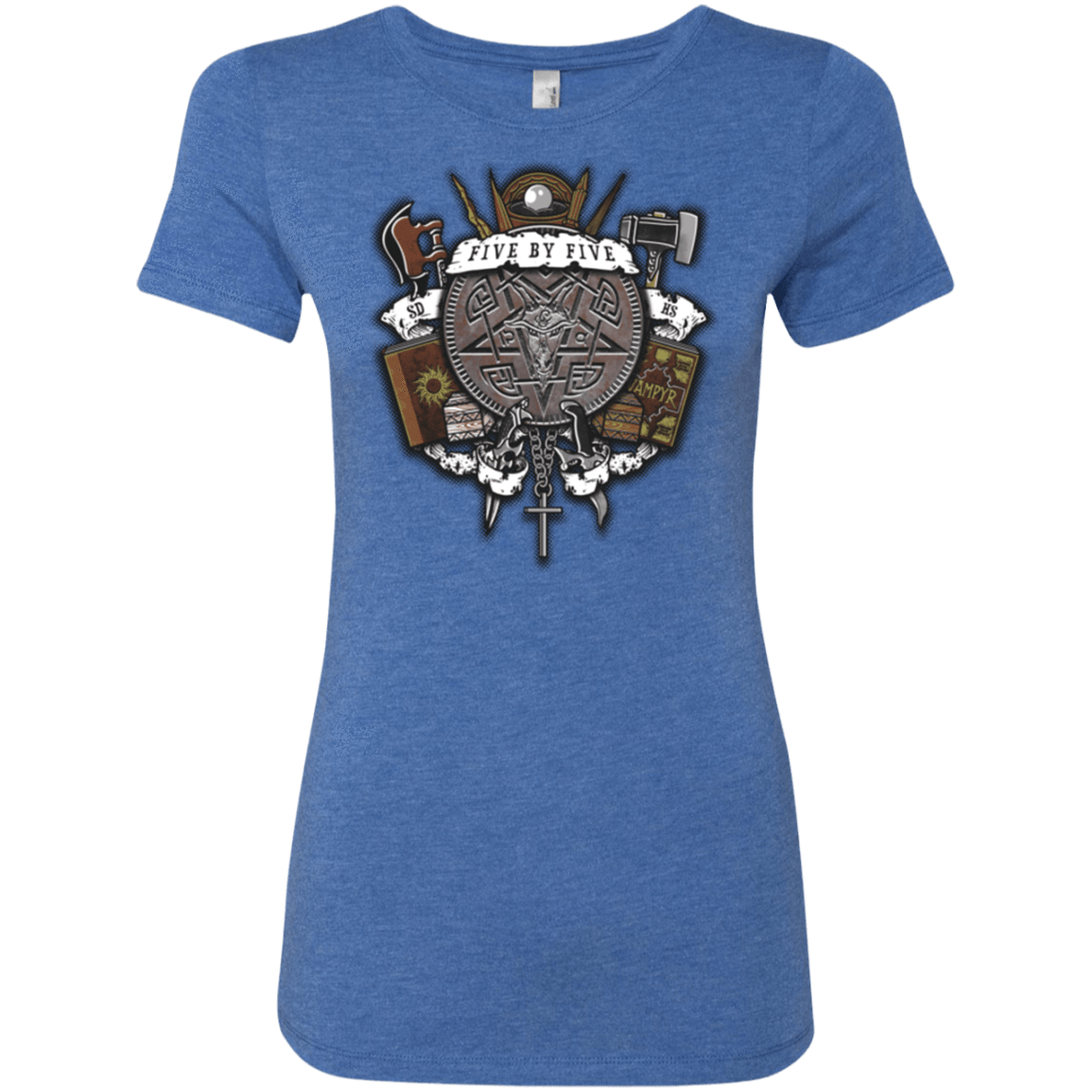 T-Shirts Vintage Royal / Small Sunnydale Slaying Women's Triblend T-Shirt