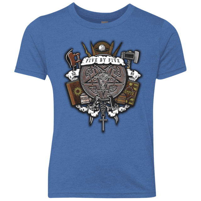 T-Shirts Vintage Royal / YXS Sunnydale Slaying Youth Triblend T-Shirt