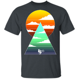 T-Shirts Dark Heather / S Sunrise Bike Ride T-Shirt