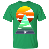 T-Shirts Irish Green / S Sunrise Bike Ride T-Shirt