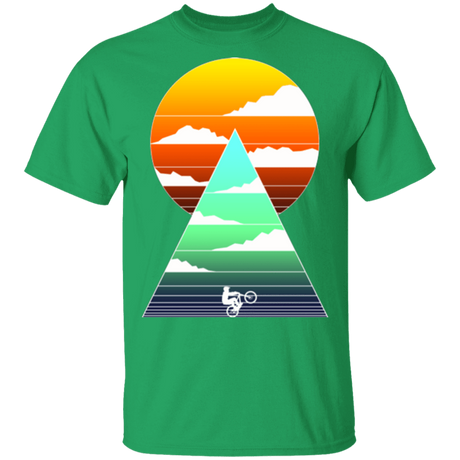 T-Shirts Irish Green / S Sunrise Bike Ride T-Shirt