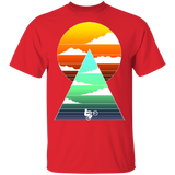 T-Shirts Red / S Sunrise Bike Ride T-Shirt