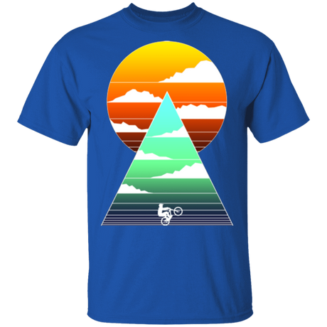 T-Shirts Royal / S Sunrise Bike Ride T-Shirt