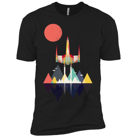 T-Shirts Black / YXS Sunset Fighter Boys Premium T-Shirt