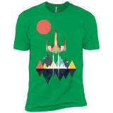 T-Shirts Kelly Green / YXS Sunset Fighter Boys Premium T-Shirt