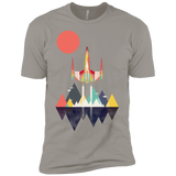 T-Shirts Light Grey / YXS Sunset Fighter Boys Premium T-Shirt