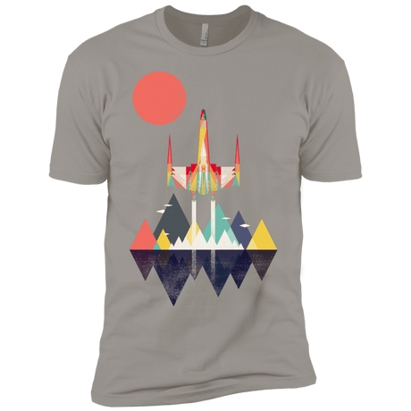 T-Shirts Light Grey / YXS Sunset Fighter Boys Premium T-Shirt