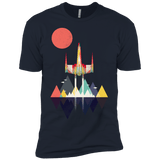 T-Shirts Midnight Navy / YXS Sunset Fighter Boys Premium T-Shirt
