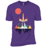 T-Shirts Purple Rush / YXS Sunset Fighter Boys Premium T-Shirt
