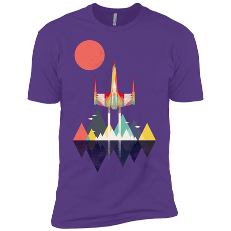 T-Shirts Purple Rush / YXS Sunset Fighter Boys Premium T-Shirt