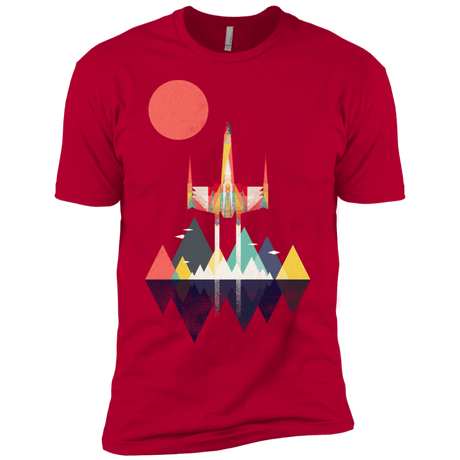 T-Shirts Red / YXS Sunset Fighter Boys Premium T-Shirt