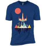 T-Shirts Royal / YXS Sunset Fighter Boys Premium T-Shirt