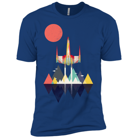 T-Shirts Royal / YXS Sunset Fighter Boys Premium T-Shirt