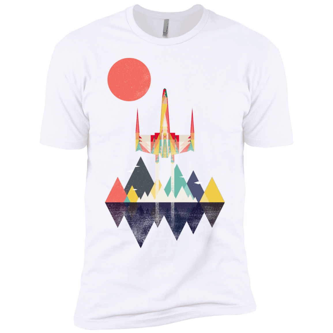T-Shirts White / YXS Sunset Fighter Boys Premium T-Shirt
