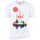 T-Shirts White / YXS Sunset Fighter Boys Premium T-Shirt