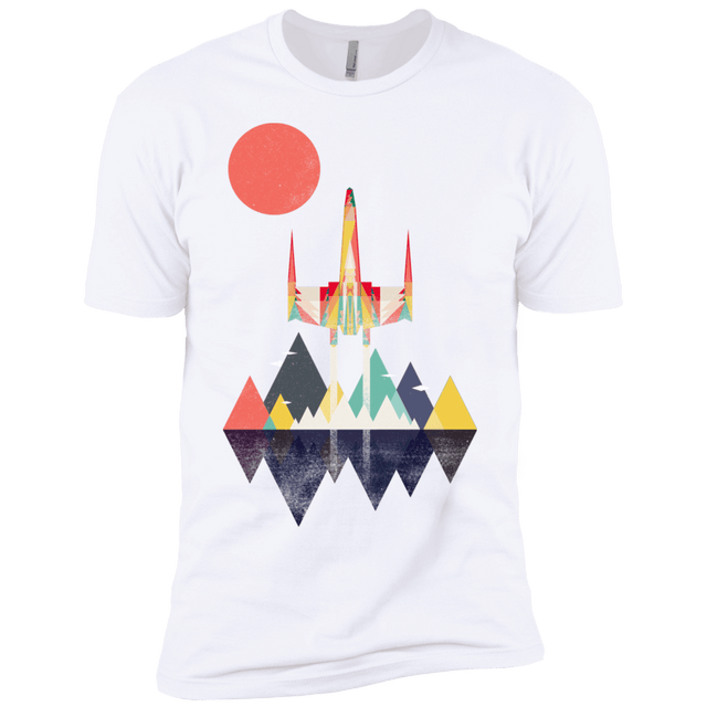 T-Shirts White / YXS Sunset Fighter Boys Premium T-Shirt