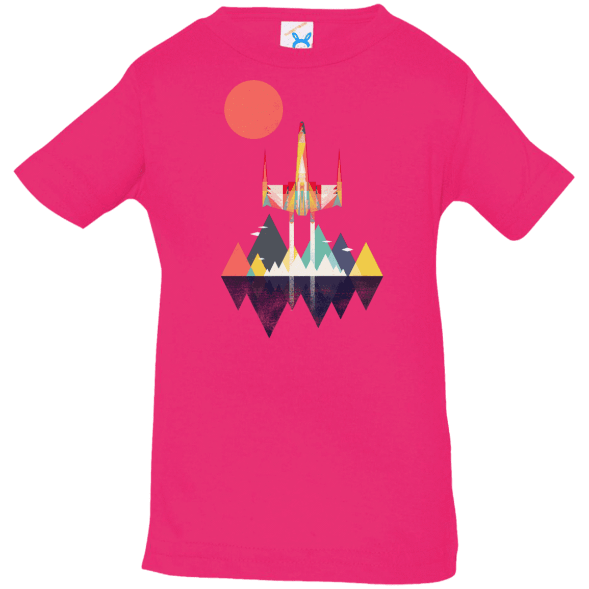 T-Shirts Hot Pink / 6 Months Sunset Fighter Infant Premium T-Shirt