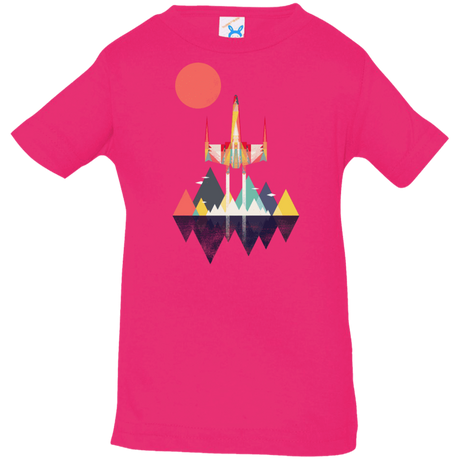 T-Shirts Hot Pink / 6 Months Sunset Fighter Infant Premium T-Shirt