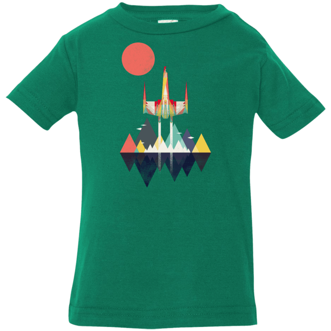 T-Shirts Kelly / 6 Months Sunset Fighter Infant Premium T-Shirt