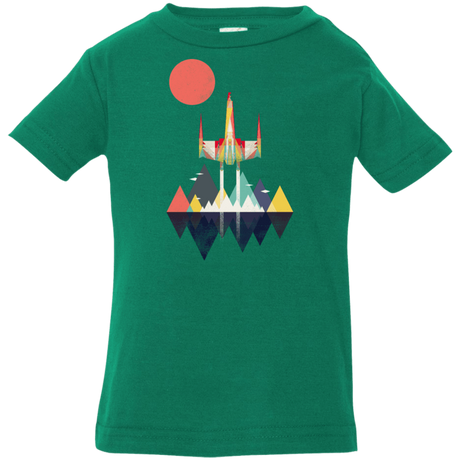 T-Shirts Kelly / 6 Months Sunset Fighter Infant Premium T-Shirt