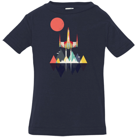 T-Shirts Navy / 6 Months Sunset Fighter Infant Premium T-Shirt