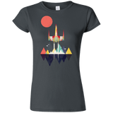 T-Shirts Charcoal / S Sunset Fighter Junior Slimmer-Fit T-Shirt