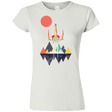 T-Shirts White / S Sunset Fighter Junior Slimmer-Fit T-Shirt