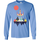 T-Shirts Carolina Blue / S Sunset Fighter Men's Long Sleeve T-Shirt