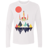 T-Shirts White / S Sunset Fighter Men's Premium Long Sleeve