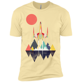 T-Shirts Banana Cream / X-Small Sunset Fighter Men's Premium T-Shirt