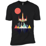 T-Shirts Black / X-Small Sunset Fighter Men's Premium T-Shirt