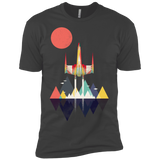 T-Shirts Heavy Metal / X-Small Sunset Fighter Men's Premium T-Shirt