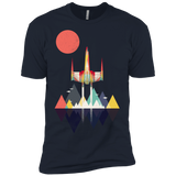 T-Shirts Midnight Navy / X-Small Sunset Fighter Men's Premium T-Shirt