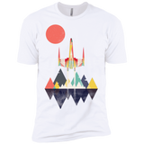 T-Shirts White / X-Small Sunset Fighter Men's Premium T-Shirt