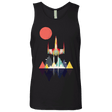 T-Shirts Black / S Sunset Fighter Men's Premium Tank Top