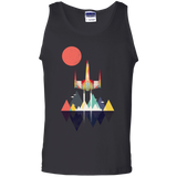 T-Shirts Black / S Sunset Fighter Men's Tank Top